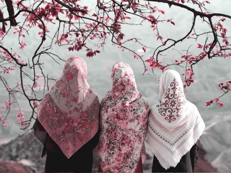 Print Hijab Murah